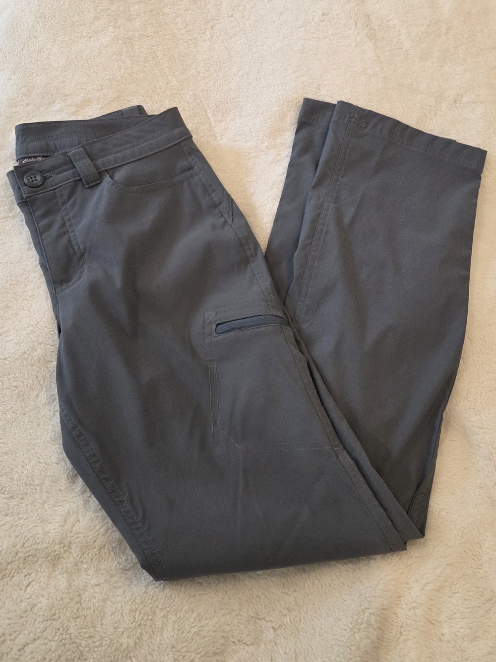 Eddie Bauer Women's Quick-Dry Pants in Charcoal Gray - 2 Reg